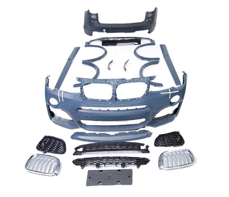 BMW X3 f25 M Sport Bodykit Body Kit Bumper Fender Msport, Car Parts