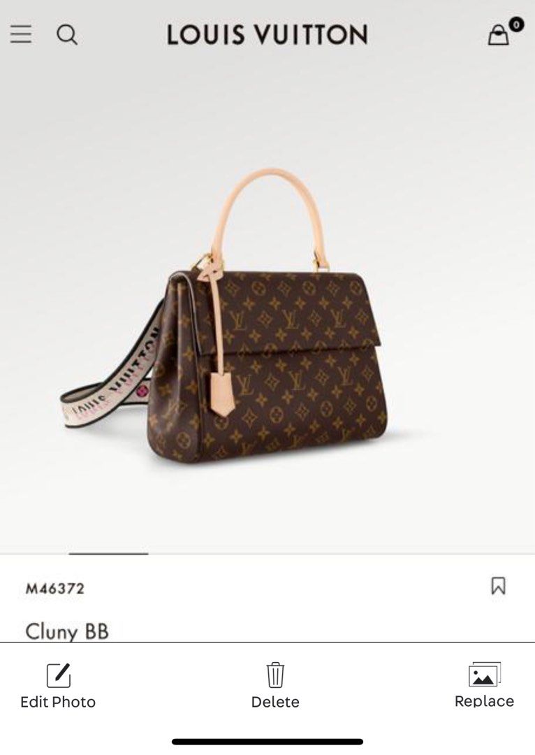 Cluny BB Monogram Canvas - Handbags M46372