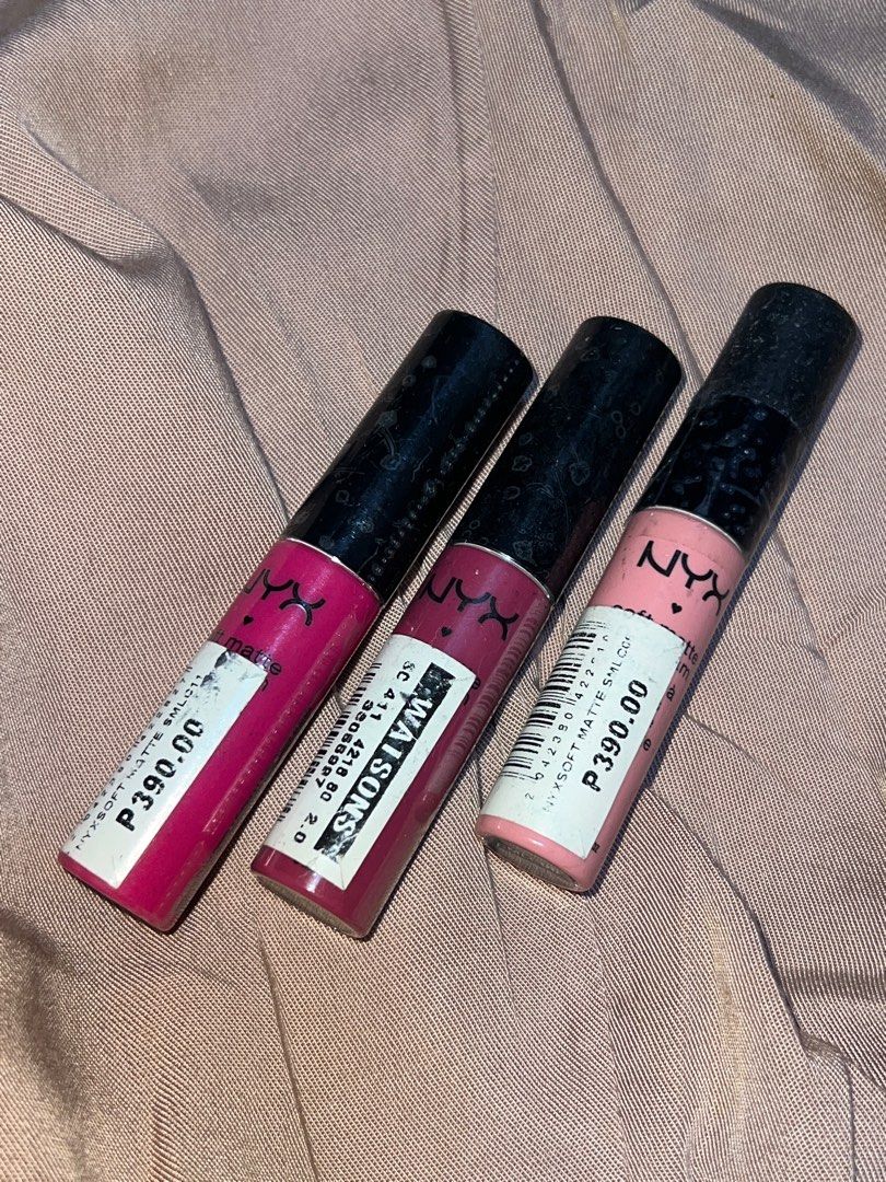 Bnew Nyx Soft Matte Lip Cream Lipstick Sealed Istanbul Addis Ababa Prague  Pink Nude, Beauty & Personal Care, Face, Makeup On Carousell