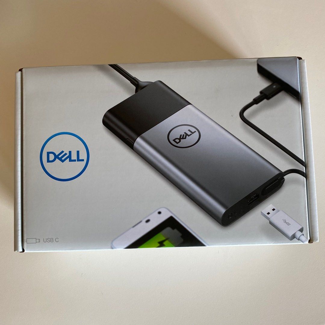 Vær sød at lade være kompleksitet Normalisering BNIB Dell Hybrid Adapter + Power Bank | PH45W17-BA - 45W AC Adapter +  Notebook Power Bank, Computers & Tech, Laptops & Notebooks on Carousell