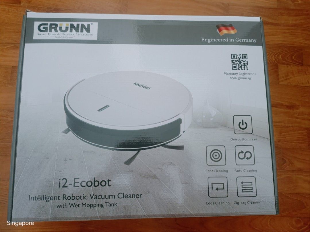 BNIB GRUNN Robot vacuum, TV & Home Appliances, Vacuum Cleaner