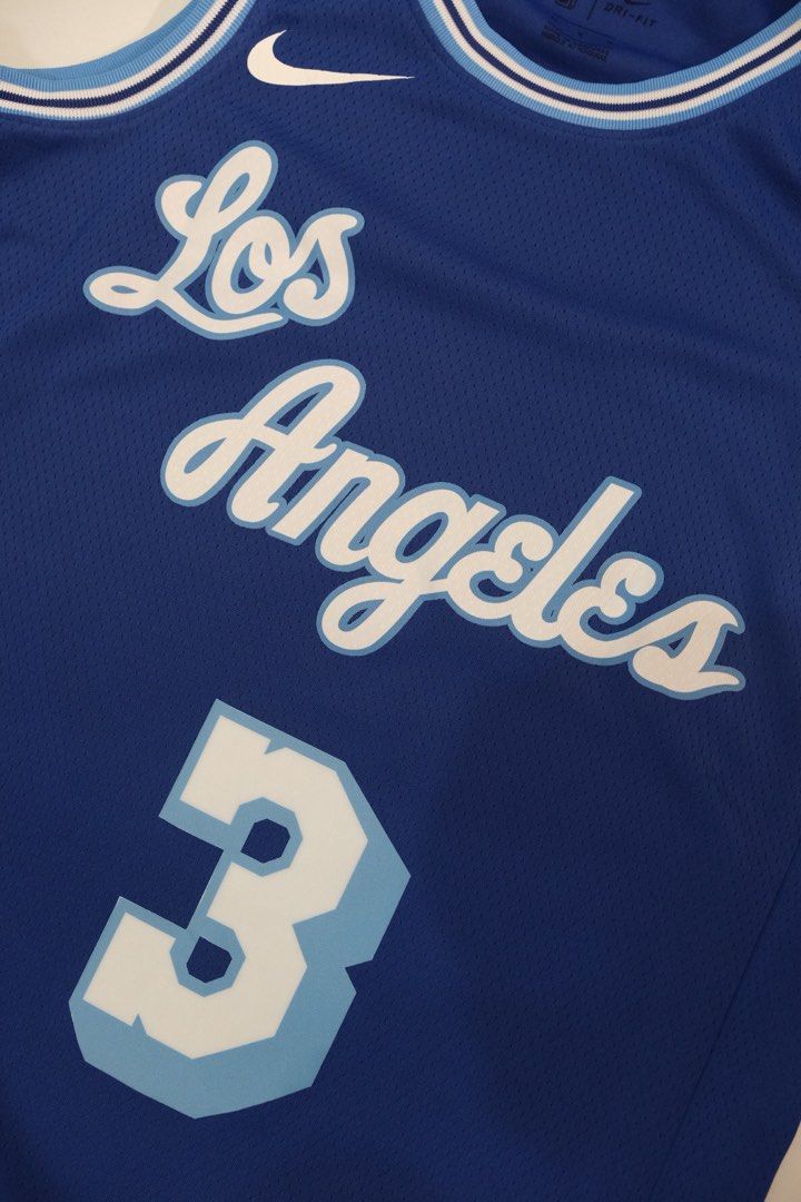 Los Angeles Lakers Nike Classic Edition Swingman Jersey - White - Anthony  Davis - Unisex