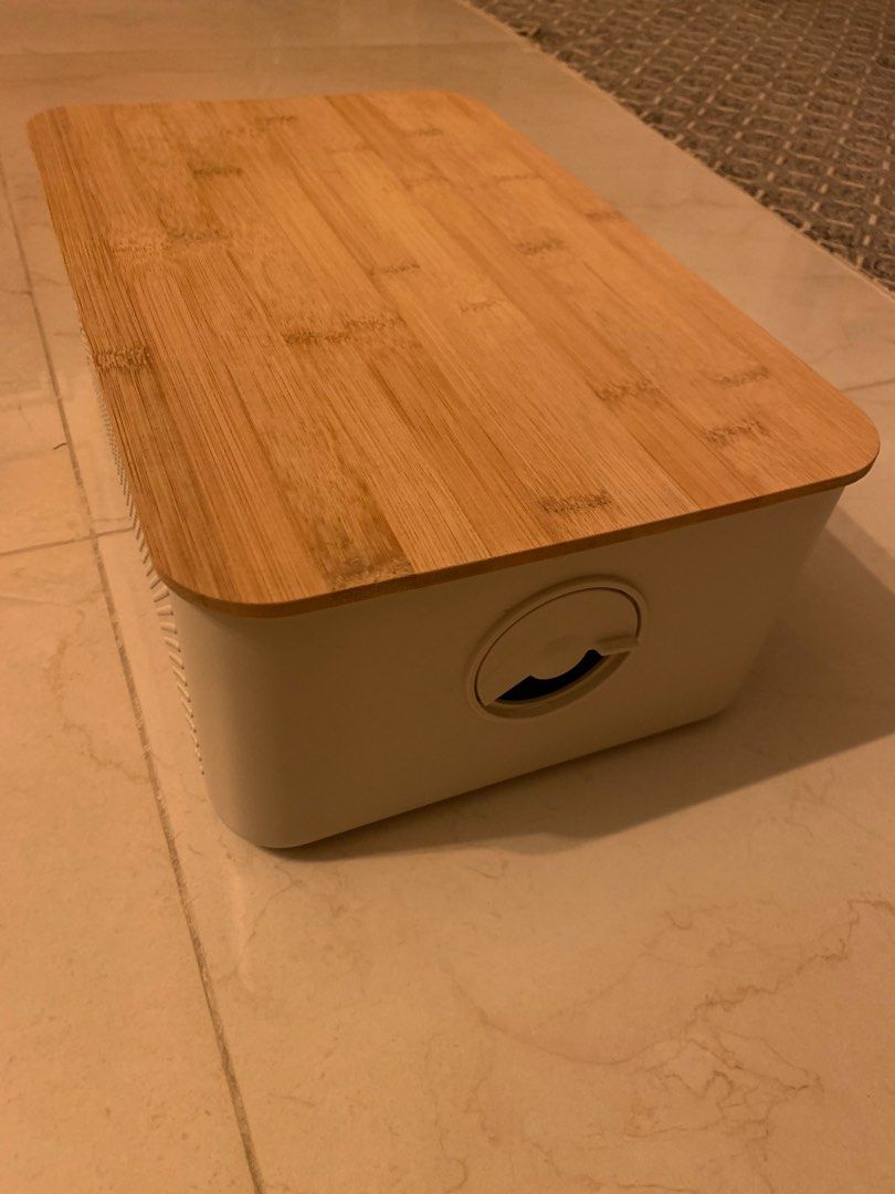 Bodum Bistro Bread Box White, Furniture & Home Living, Kitchenware & Tableware, Other