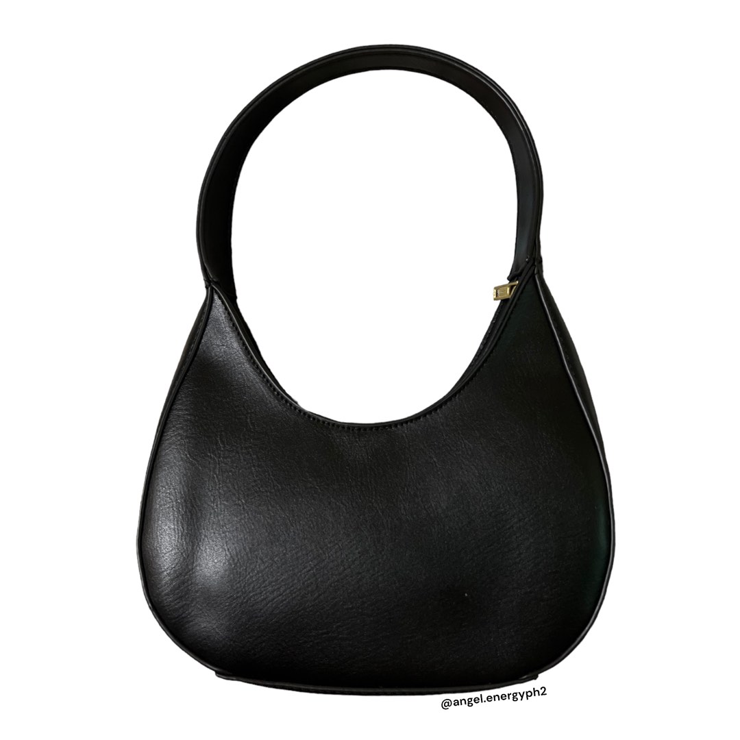Brandy Melville Black Faux Leather Purse Women s Fashion Bags Wallets Purses Pouches on Carousell