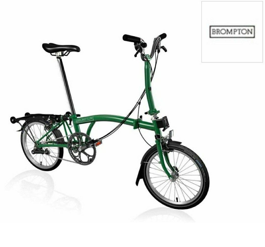 Brompton racing 2025 green black edition