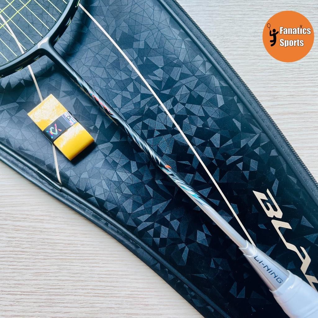 [Bundle] Brand New Li Ning Axforce 70 5U G6 Badminton Racket strung ...
