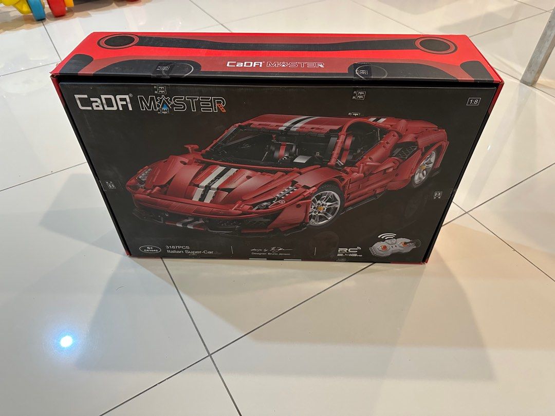 CADA Remote Control Ferrari Lego compatible Hobbies Toys