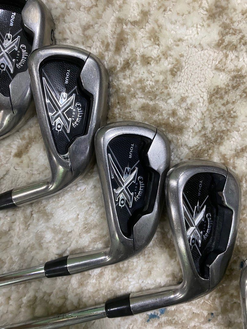 Callaway X 20 Tour iron set 2006 Sports Equipment Sports