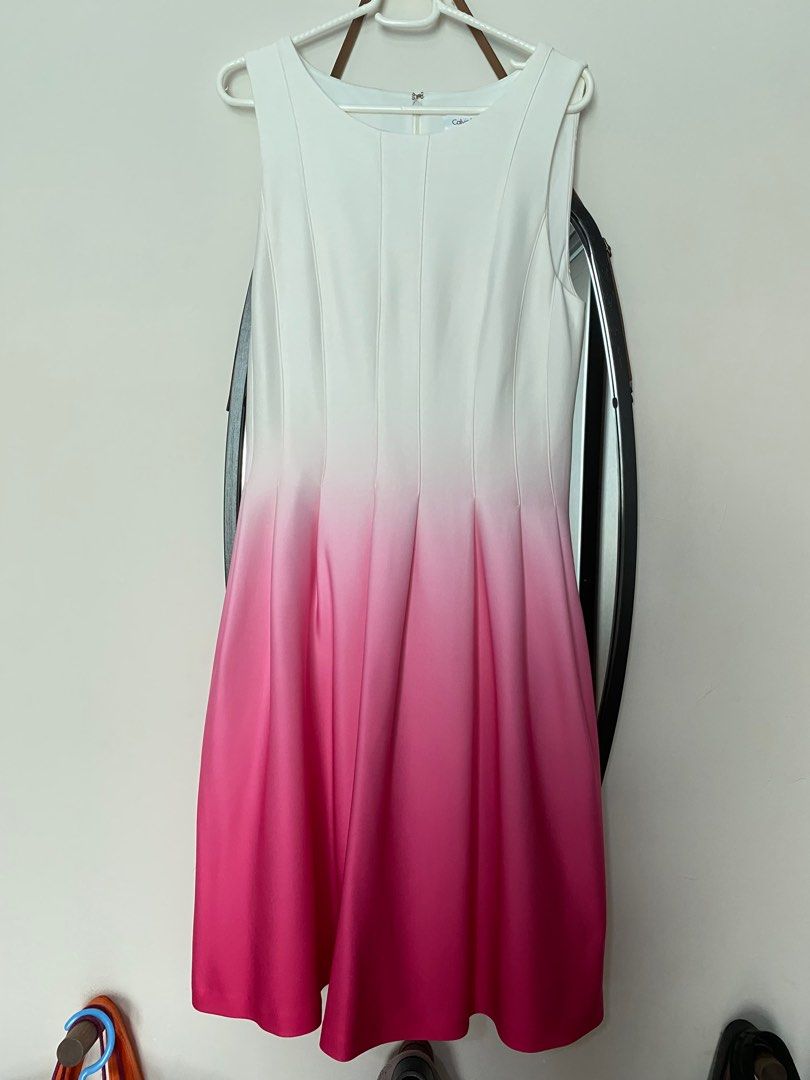Calvin klein ombre dress sale