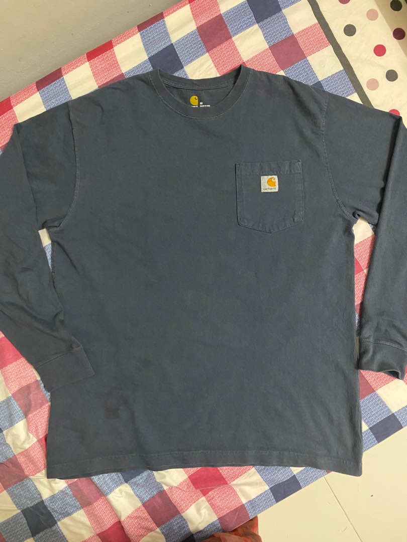 Carhartt long sleeve pocket tee 2025