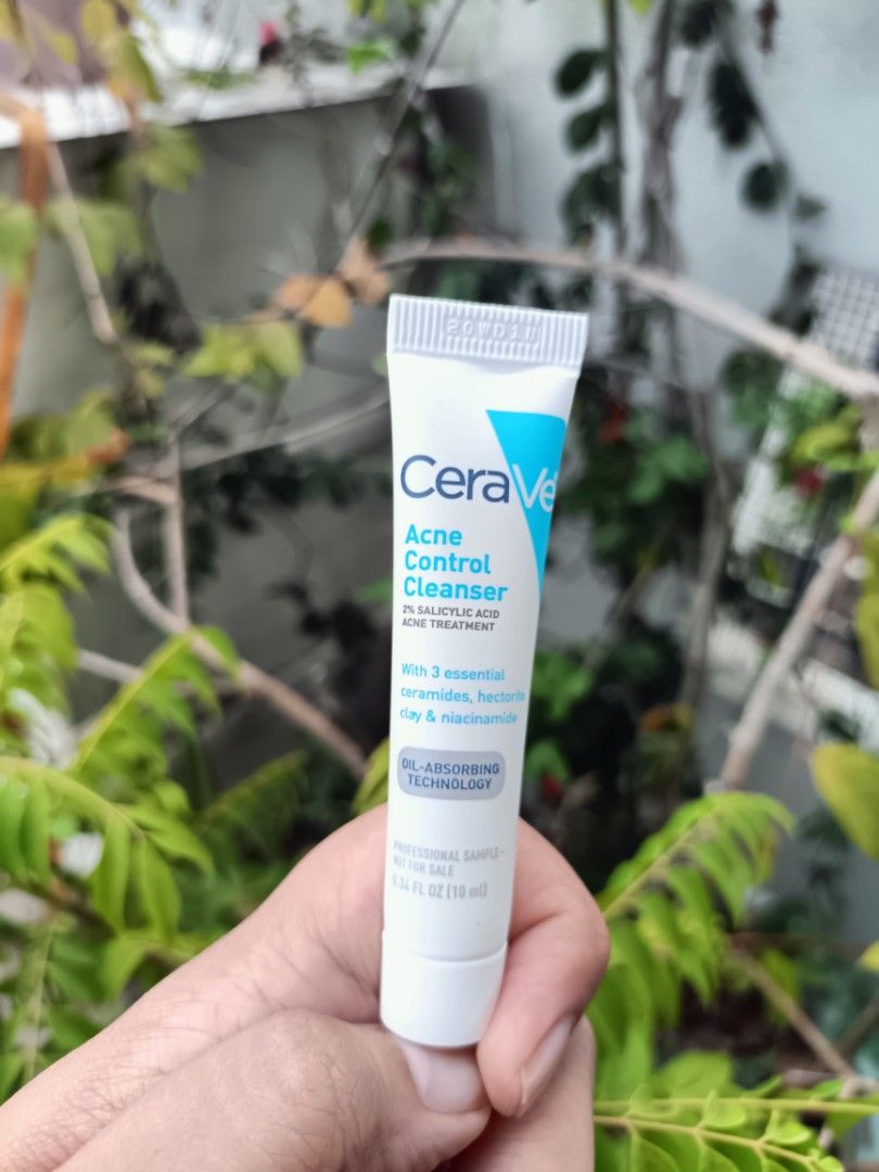 Cerave acne control cleanser 10ml, Beauty & Personal Care, Face
