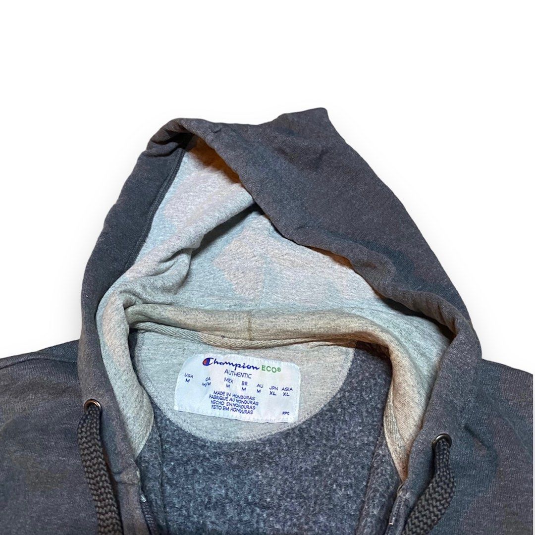 Champion eco fleece deals repeat logo hoodie sweatshirt