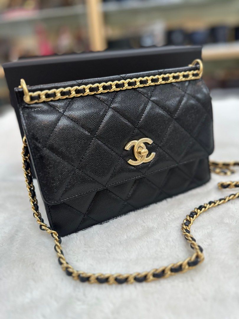 Chanel Small Crystal Gradient Single Flap Crossbody (RRXZ) 144020002431 LH/DE