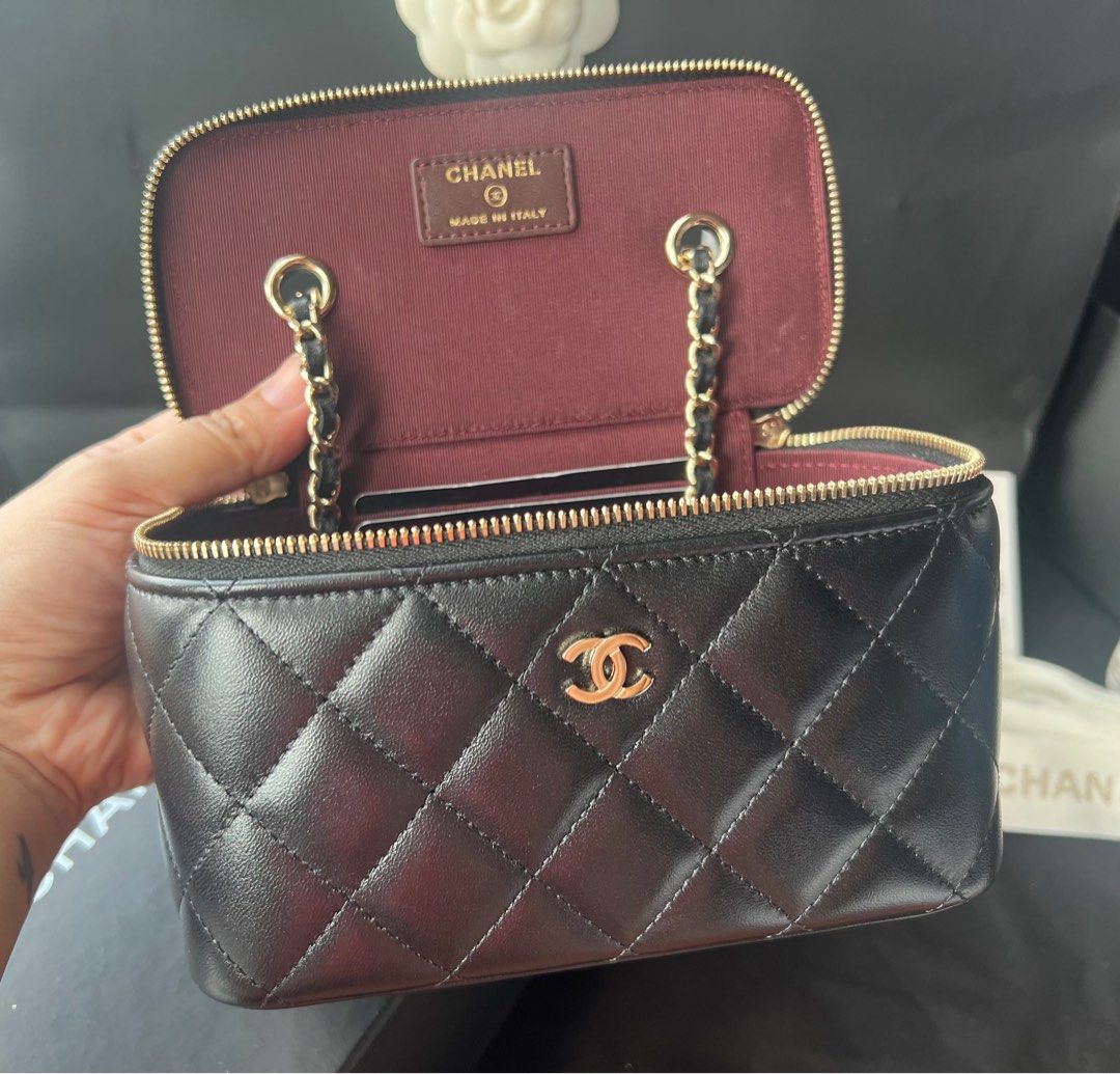Chanel Small Vanity Bag, Luxury, Bags & Wallets on Carousell