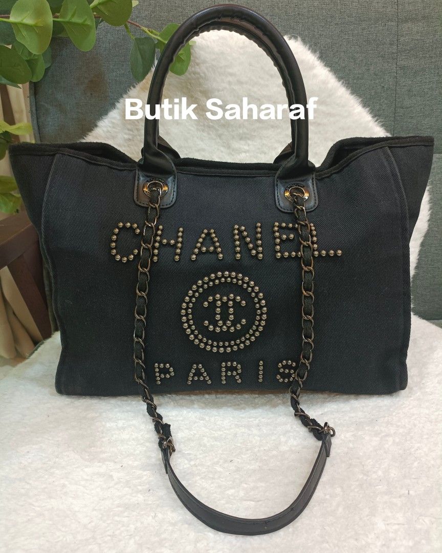 Chanel tote bag canvas
