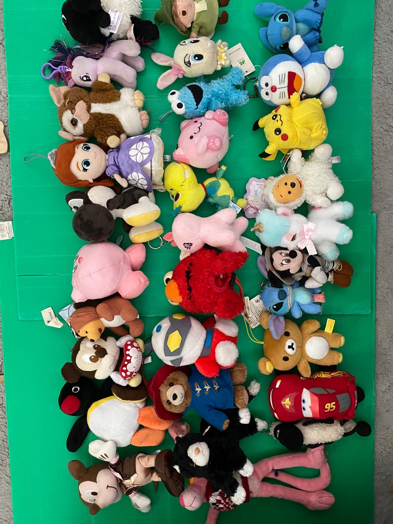 Characteristic soft toy Keychain s Plush, Hobbies & Toys, Toys & Games