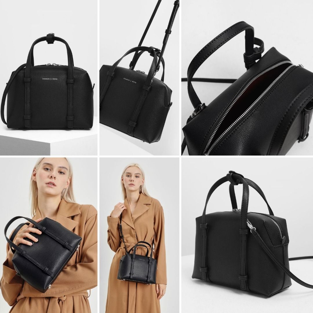 Charles and keith boston bag top
