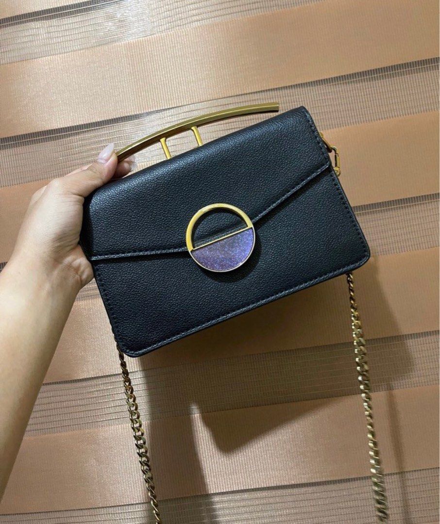 Charles and keith stone embellished shoulder bag cheap
