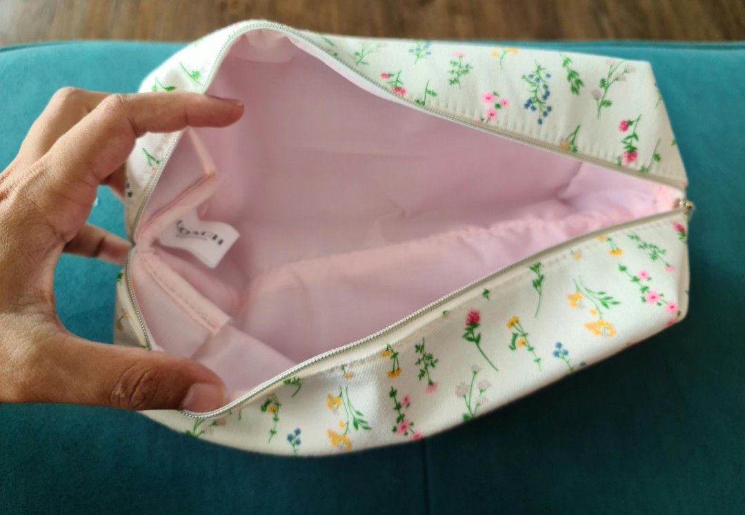 Coach Floral Pouch