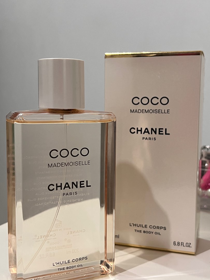 Chanel Coco Mademoiselle Body Oil 200ml, Beauty & Personal Care, Bath & Body,  Body Care on Carousell