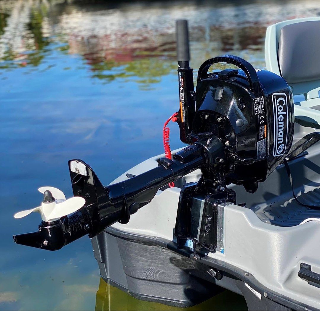 Coleman Powersports 2.6 HP Outboard Motor with Short Shaft on Carousell