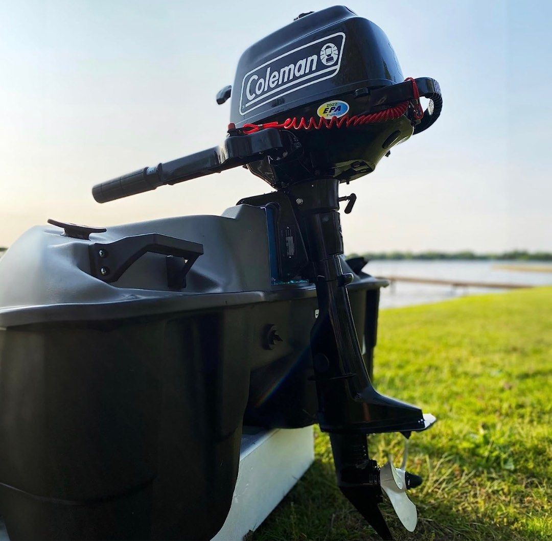 Coleman Powersports 2.6 HP Outboard Motor with Short Shaft on Carousell