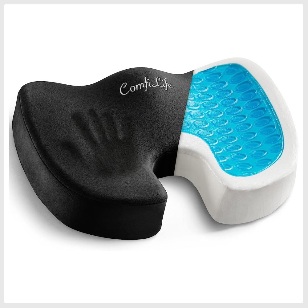ComfiLife Gel Enhanced Seat Cushion Non Slip Orthopedic Gel