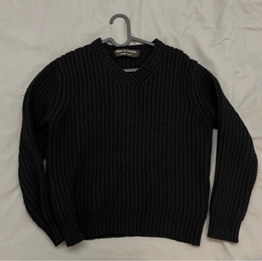 Cdg knit sweater outlet
