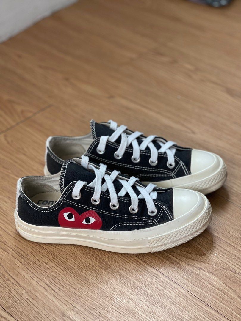 Converse CDG Size 5 Women s Fashion Footwear Sneakers on Carousell