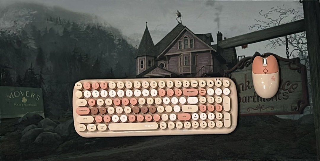 CORALINE PINK PALACE EXTENDED MOUSEPAD (Category: Mouse & Mousepads) located in Iloilo. Submitted by yunatuna28 (Listing ID 1241027773, Image 2). Description: Rfs: change of aesthetic Size is 80x40 cm or 31x16 inches Item located at Iloilo City.
