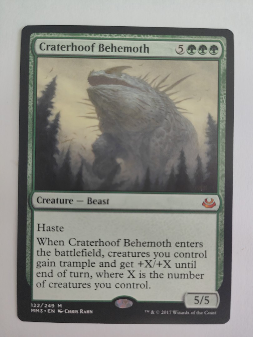 Craterhoof Behemoth, Hobbies & Toys, Toys & Games on Carousell