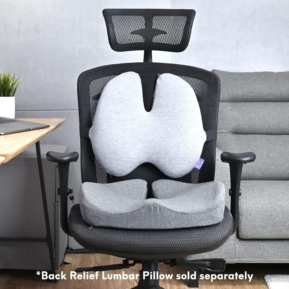 Cushion Lab Patented Pressure Relief Seat Cushion for Long Sitting