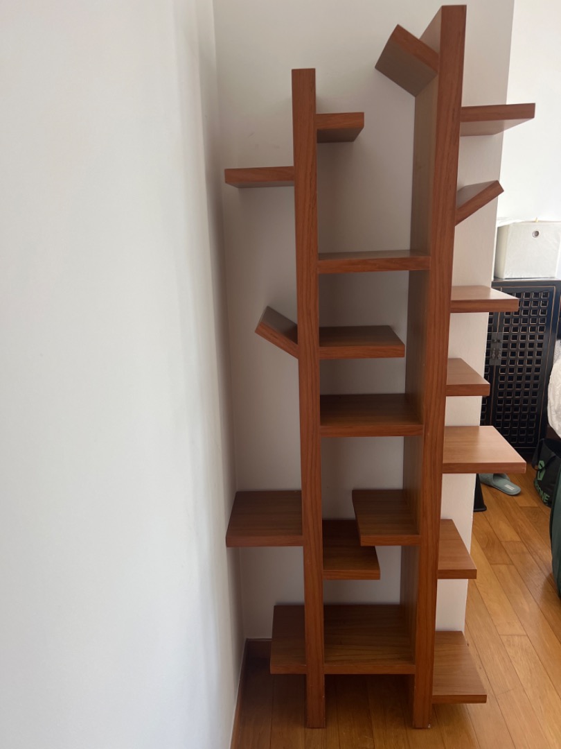 Custom made shelving tree, Furniture & Home Living, Furniture, Shelves