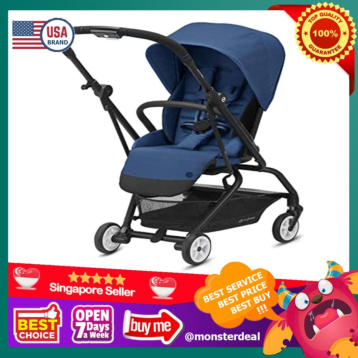Travel stroller parent facing online