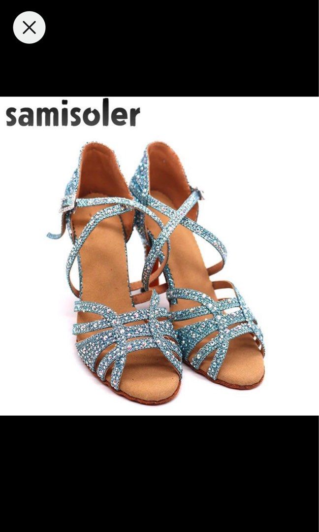 Dance Heels Salsa Bachata Latin Ballroom Women s Fashion