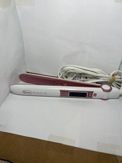 Deogra Tourmaline Ceramic Ionic Hair Straightener, Hair Straightener and Curler 2 in 1, Flat Irons for Women Hair, Professional Flat Iron Curling Iron in One, Dual Voltage, Auto Off, 1''