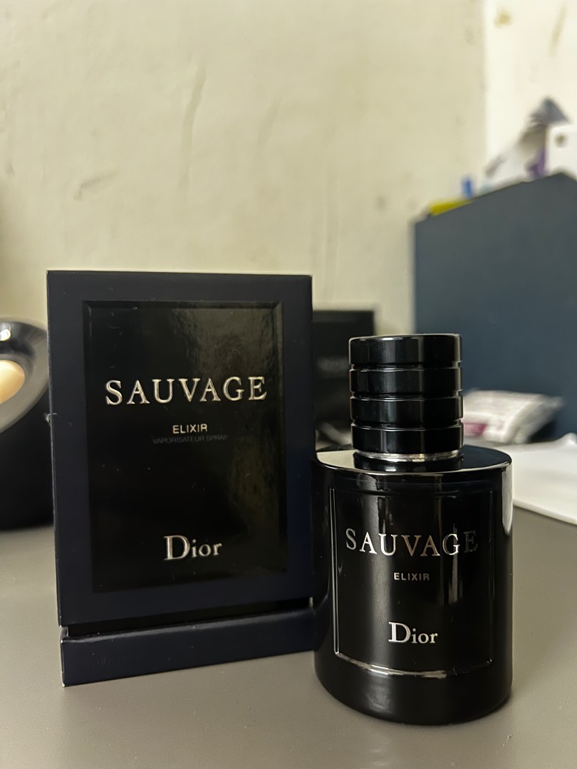 Dior sauvage elixir 60ml, Beauty & Personal Care, Fragrance & Deodorants on  Carousell