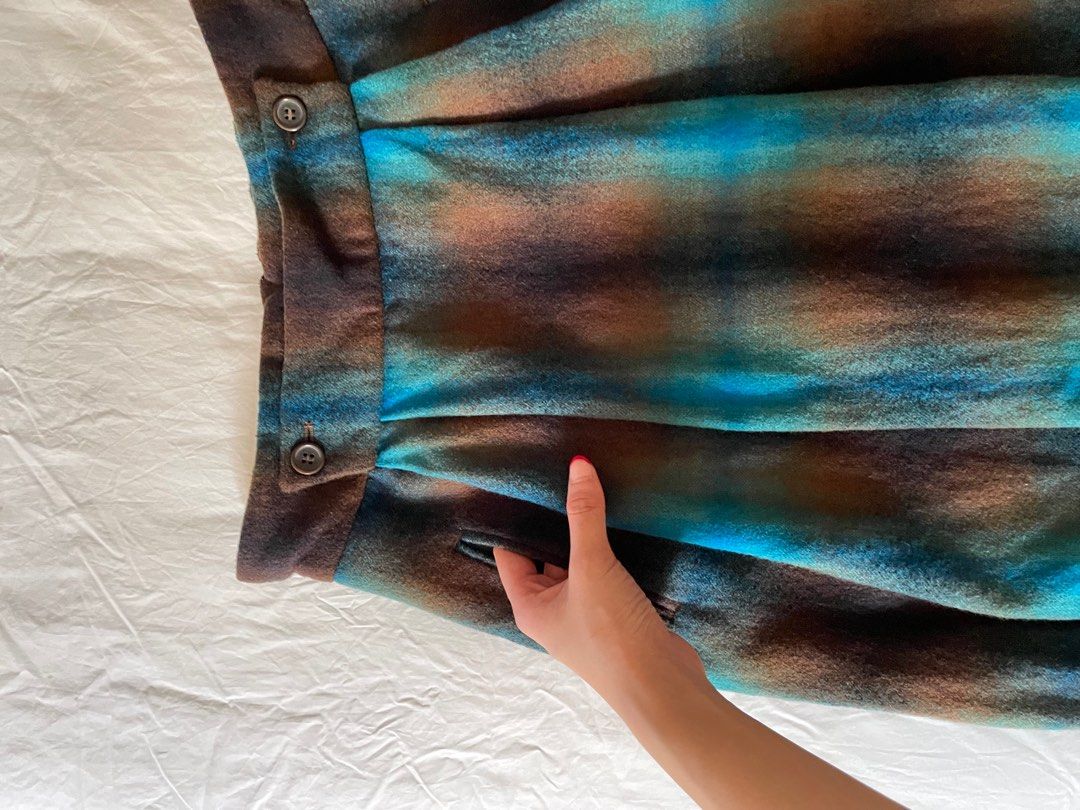 dkny ombre skirt