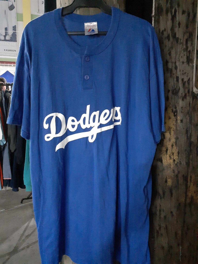 Los Angeles dodgers 50th anniversary baseball jersey, Men's Fashion, Tops &  Sets, Tshirts & Polo Shirts on Carousell