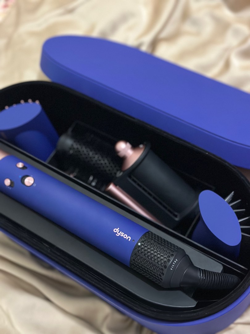 Dyson airwrap HS05 limited edition vinca blue rose on Carousell