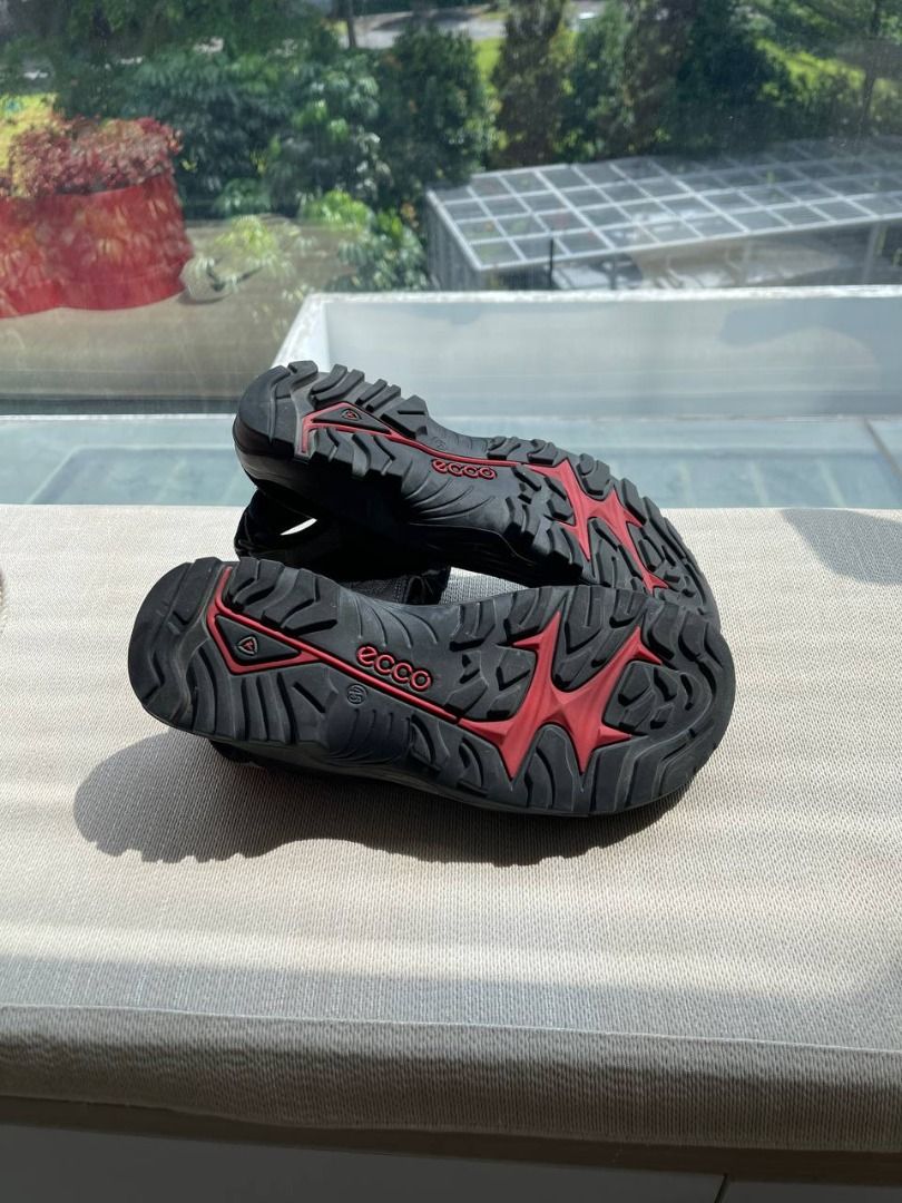 Ecco sandals mens red new arrivals