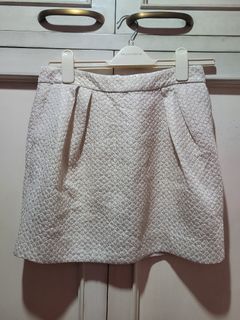 Ever New Cream Skirt - S/M