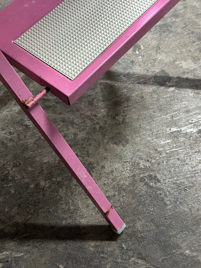 foldable steel step ladder stool, Furniture & Home Living, Furniture ...
