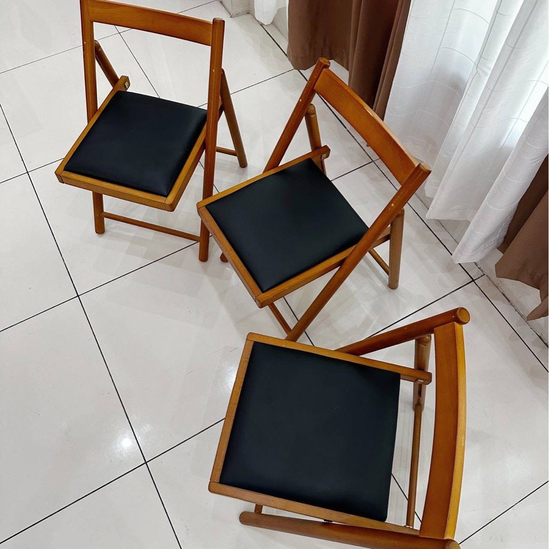 FOLDING CHAIRS JAPAN SURPLUS, Furniture & Home Living, Furniture