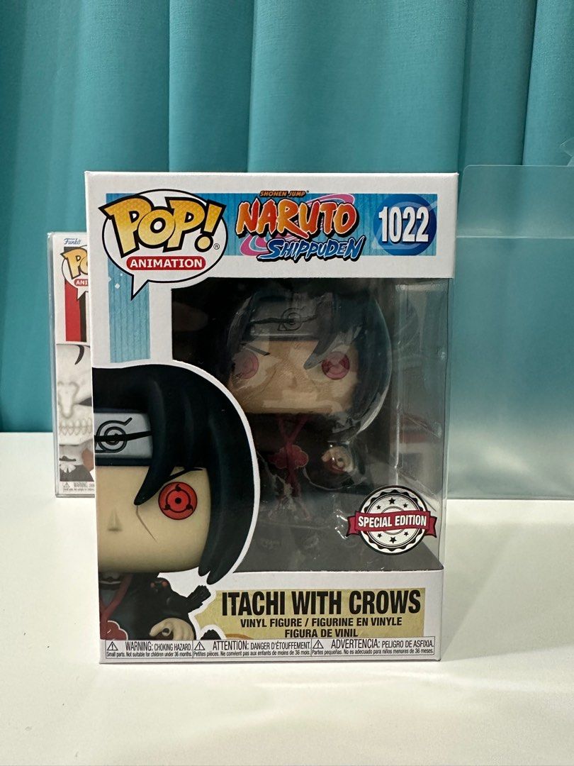 Itachi (With Crows) Special Edition Exclusive #1022 Funko POP! - Naruto:  Shippuden