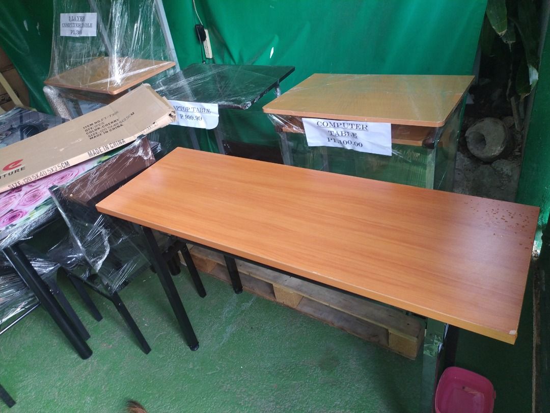 Furniture MDF Foldable Training Table Durable Table Top on Carousell