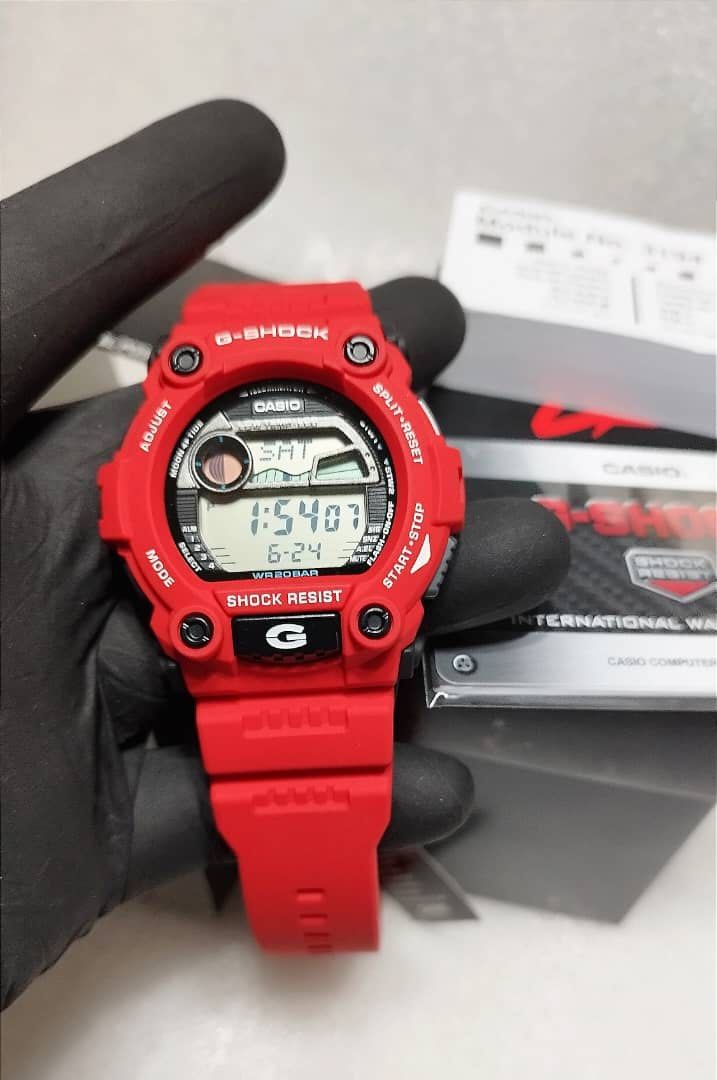 G shock G7900A mat motor merah Men s Fashion Watches