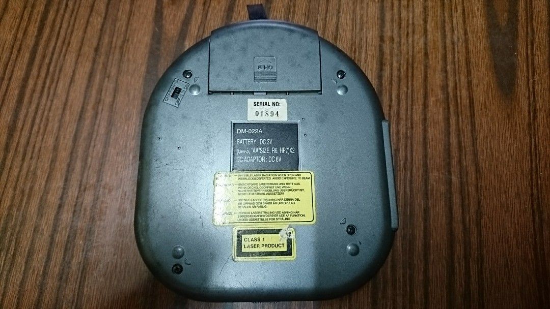 Garfield portable CD player Discman Walkman, 音響器材, 音樂播放裝置 MP3及CD Player Carousell