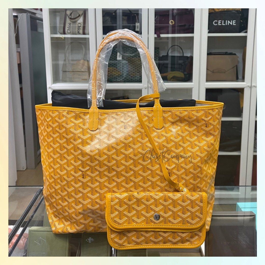 Goyard Yellow Backpack, Luxury, Bags & Wallets on Carousell
