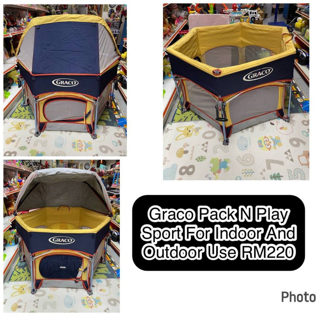 Outdoor pack store n play